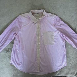 Casa Cabana Striped Print Pocket Patched 
Size XXL
Never been worn